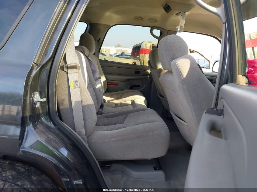 2004 Chevrolet Tahoe Ls VIN: 1GNEC13Z64R251532 Lot: 43838840