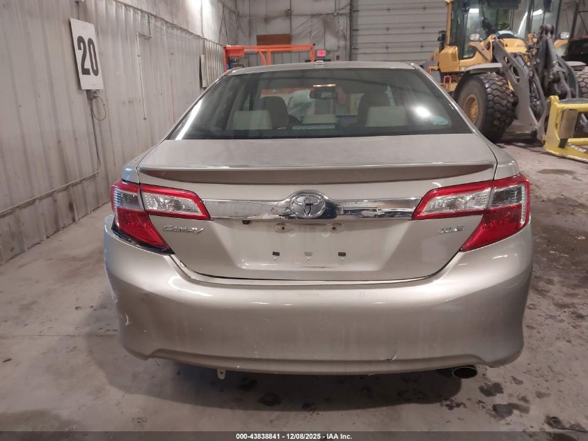 2014 Toyota Camry Xle VIN: 4T1BF1FKXEU449249 Lot: 43838841