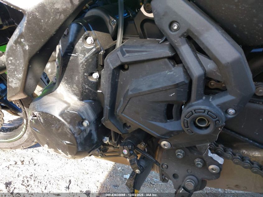 2025 Kawasaki Ex650 P VIN: ML5EXEP17SDAF9161 Lot: 43838866