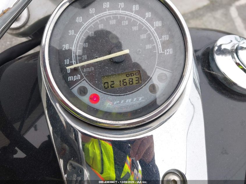 2007 Honda Vt750 C2F VIN: JH2RC535X7M000388 Lot: 43838877