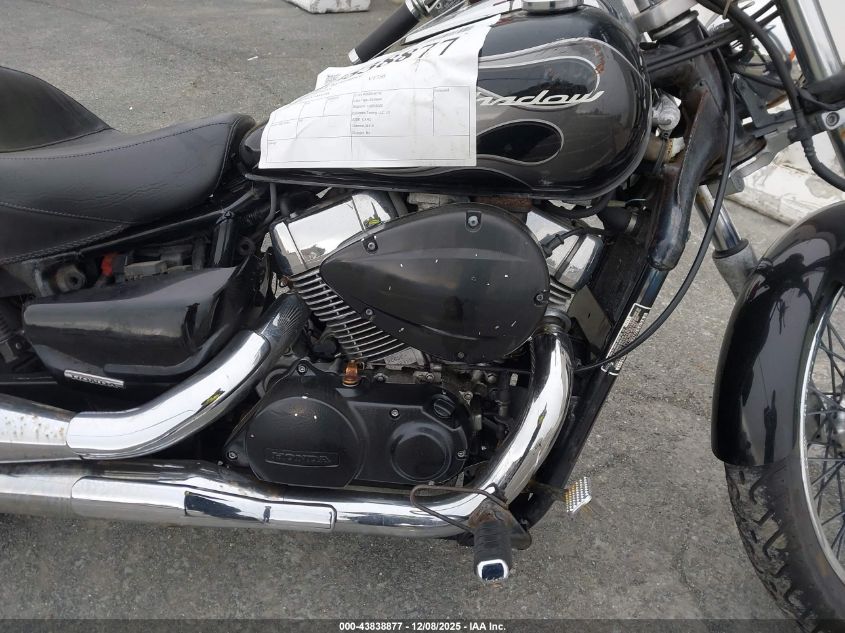 2007 Honda Vt750 C2F VIN: JH2RC535X7M000388 Lot: 43838877