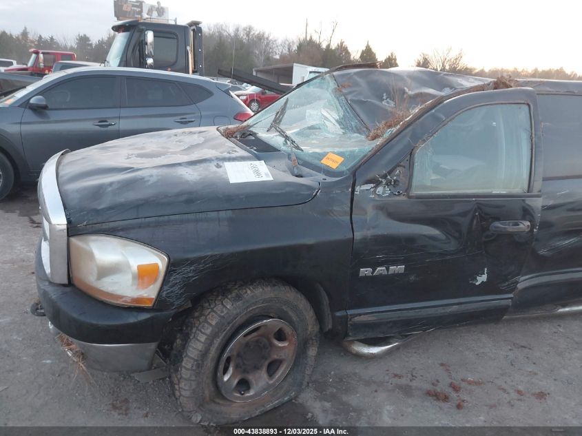 2008 Dodge Ram 1500 Sxt/Slt VIN: 3D7KR19D38G160073 Lot: 43838893