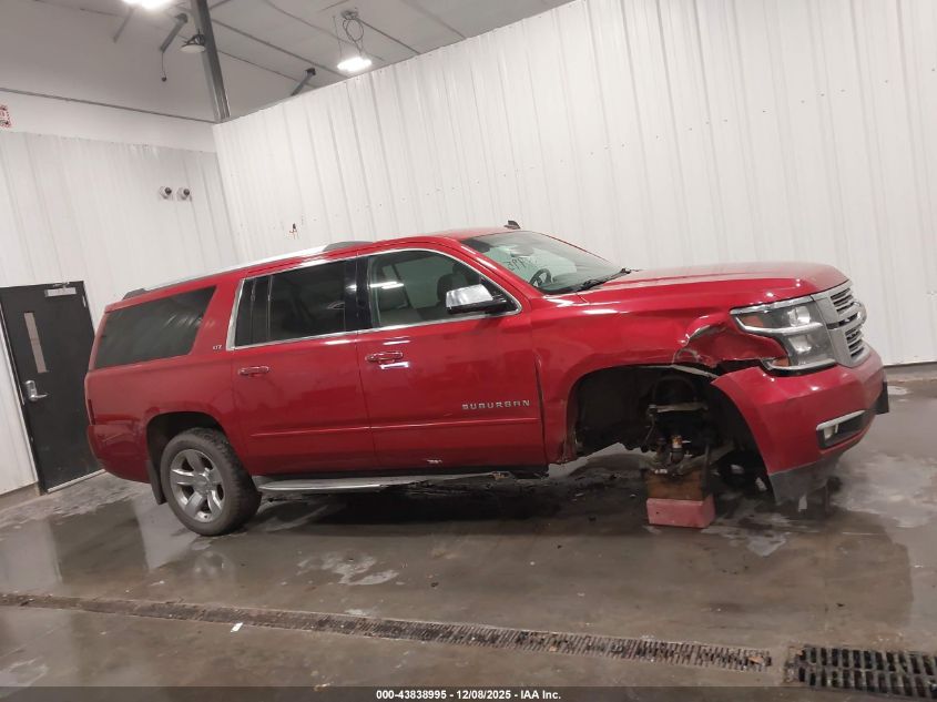 2015 Chevrolet Suburban 1500 Ltz VIN: 1GNSKKKC6FR254278 Lot: 43838995