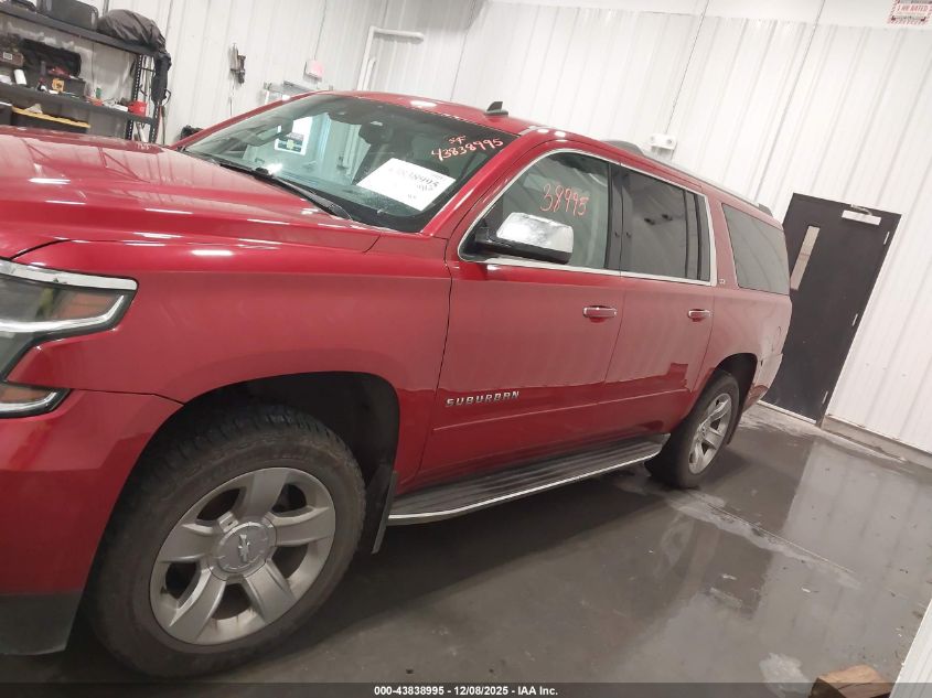 2015 Chevrolet Suburban 1500 Ltz VIN: 1GNSKKKC6FR254278 Lot: 43838995