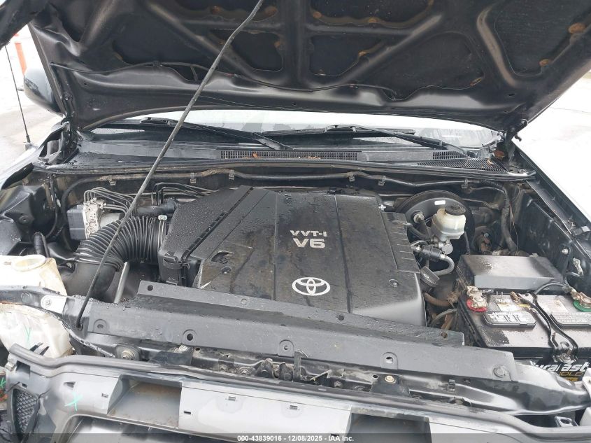 2010 Toyota Tacoma Prerunner V6 VIN: 3TMJU4GN5AM102572 Lot: 43839016