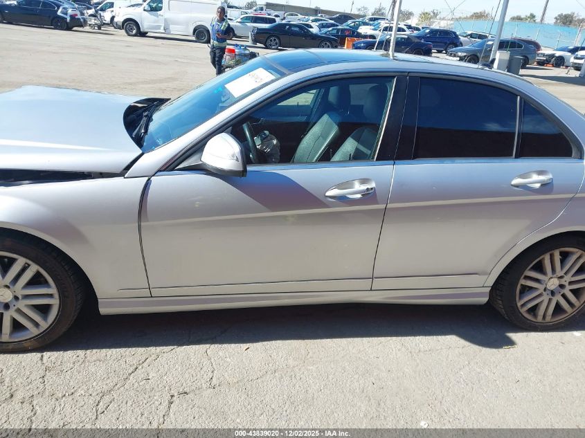 2008 Mercedes-Benz C 300 Luxury/Sport VIN: WDDGF54X98F060603 Lot: 43839020