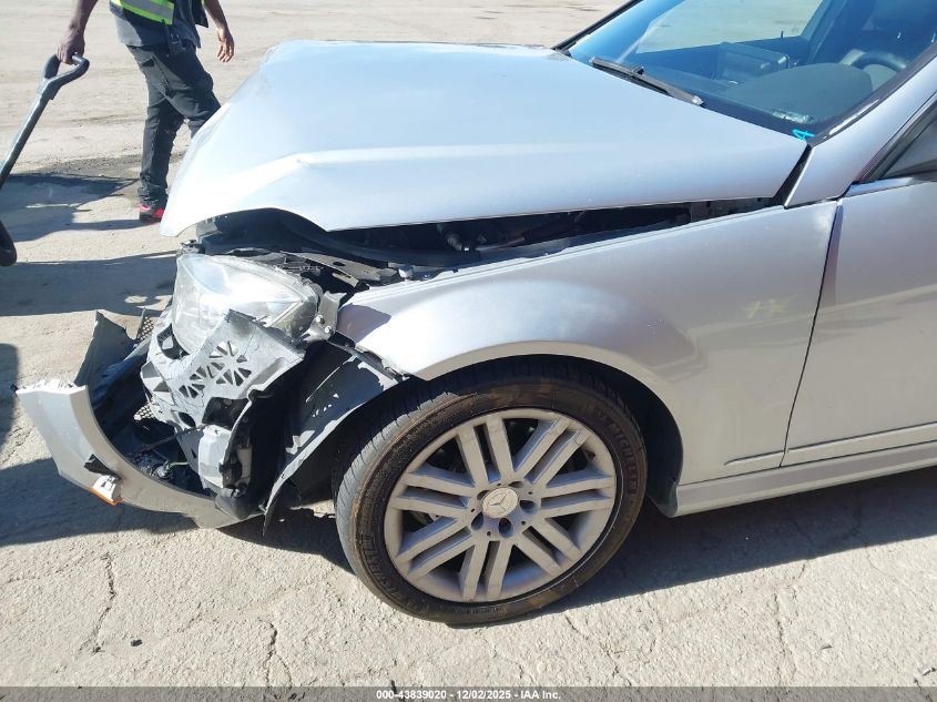 2008 Mercedes-Benz C 300 Luxury/Sport VIN: WDDGF54X98F060603 Lot: 43839020