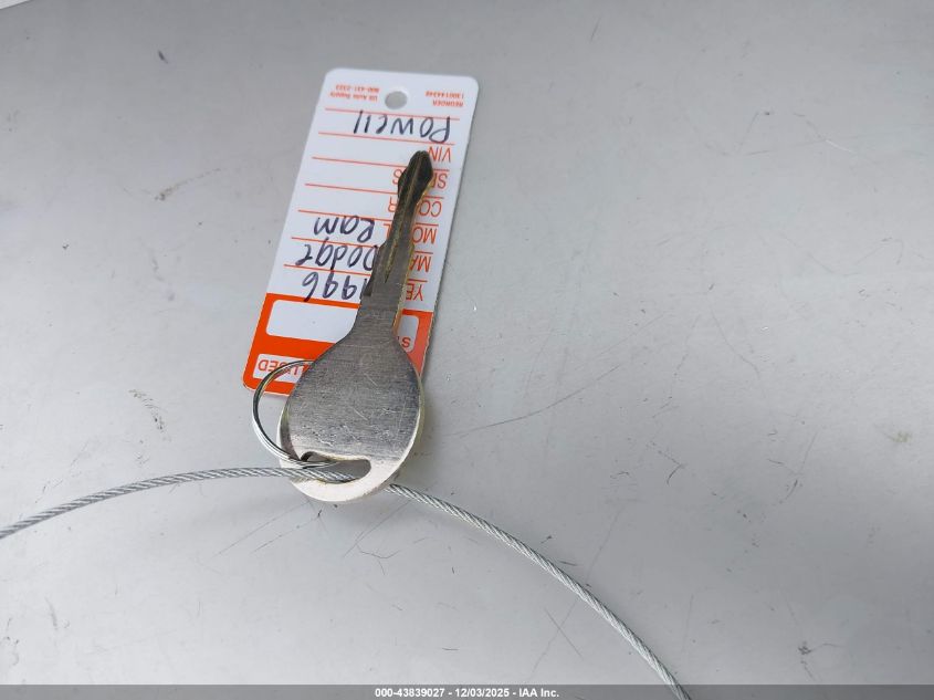 1996 Dodge Ram 2500 VIN: 1B7KC23C1TJ122236 Lot: 43839027