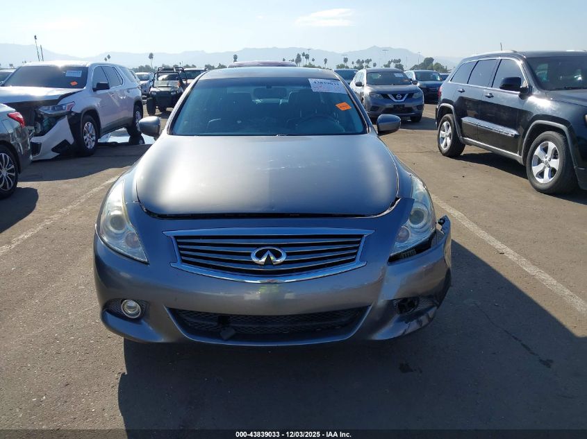 2013 Infiniti G37 Journey VIN: JN1CV6AP2DM725419 Lot: 43839033