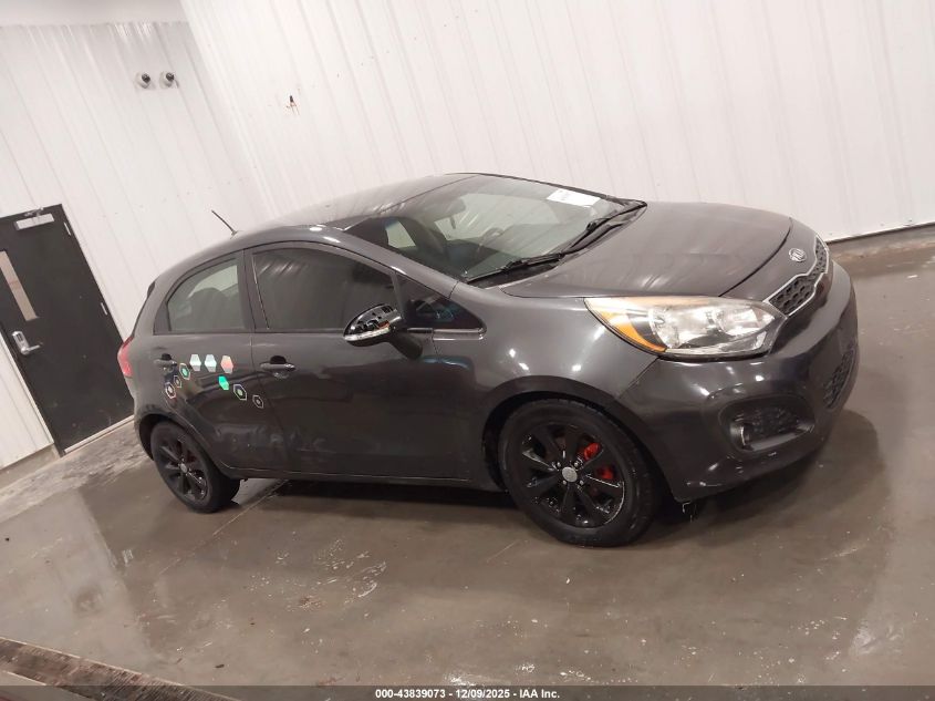2014 Kia Rio Ex VIN: KNADN5A36E6362134 Lot: 43839073