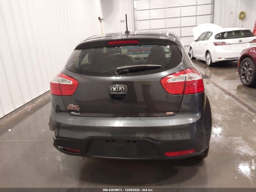 2014 Kia Rio Ex VIN: KNADN5A36E6362134 Lot: 43839073