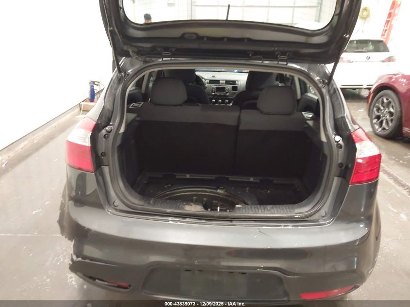 2014 Kia Rio Ex VIN: KNADN5A36E6362134 Lot: 43839073