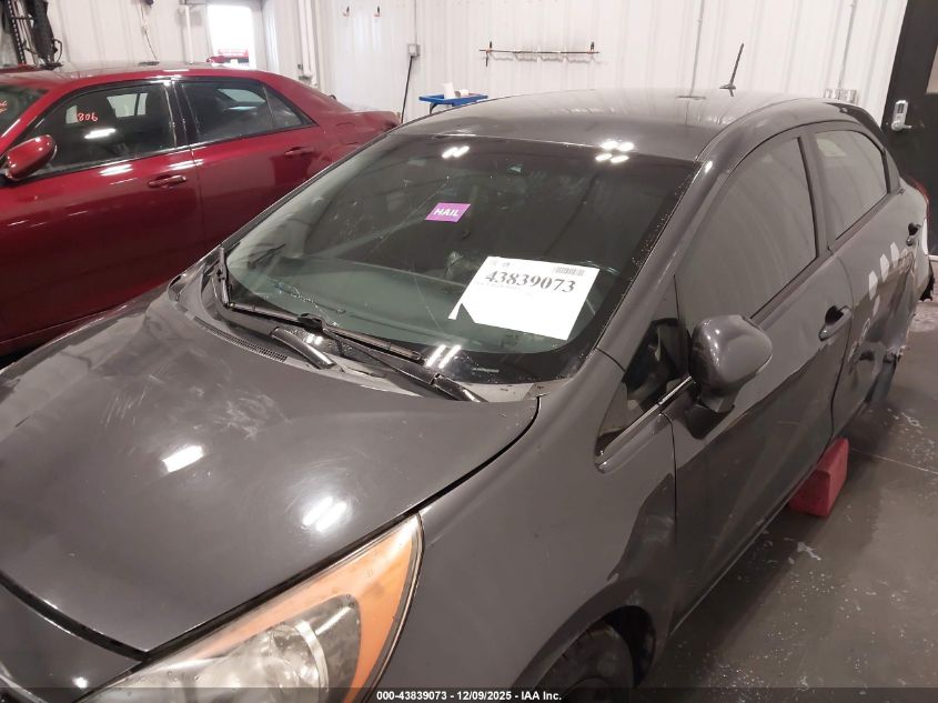 2014 Kia Rio Ex VIN: KNADN5A36E6362134 Lot: 43839073
