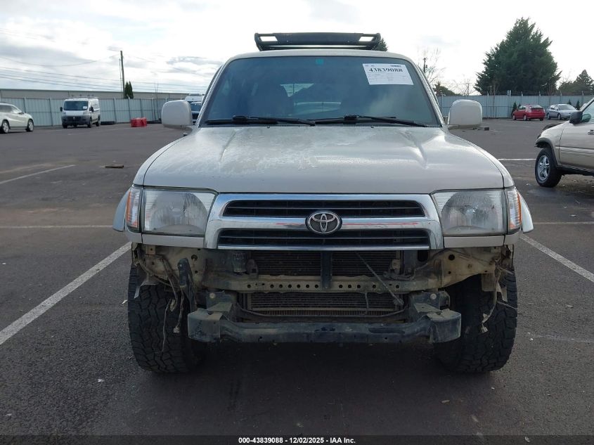 2000 Toyota 4Runner Limited V6 VIN: JT3GN87R2Y0138870 Lot: 43839088