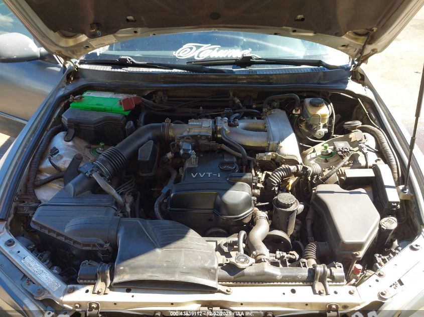 2002 Lexus Is 300 Base W/5-Speed Manual VIN: JTHBD192920046547 Lot: 43839112