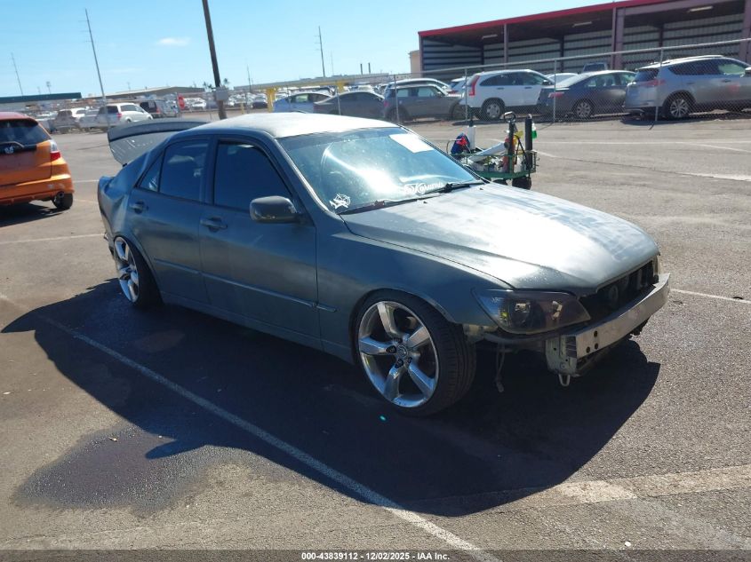 2002 Lexus Is 300 Base W/5-Speed Manual