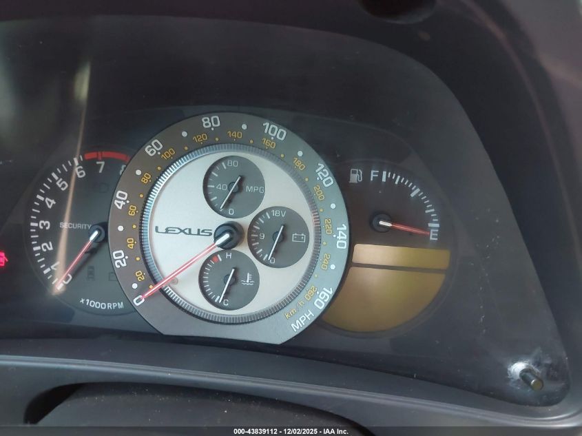 2002 Lexus Is 300 Base W/5-Speed Manual VIN: JTHBD192920046547 Lot: 43839112