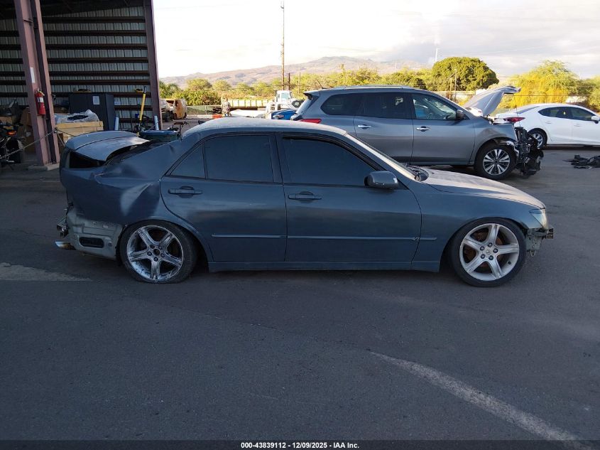 2002 Lexus Is 300 Base W/5-Speed Manual VIN: JTHBD192920046547 Lot: 43839112