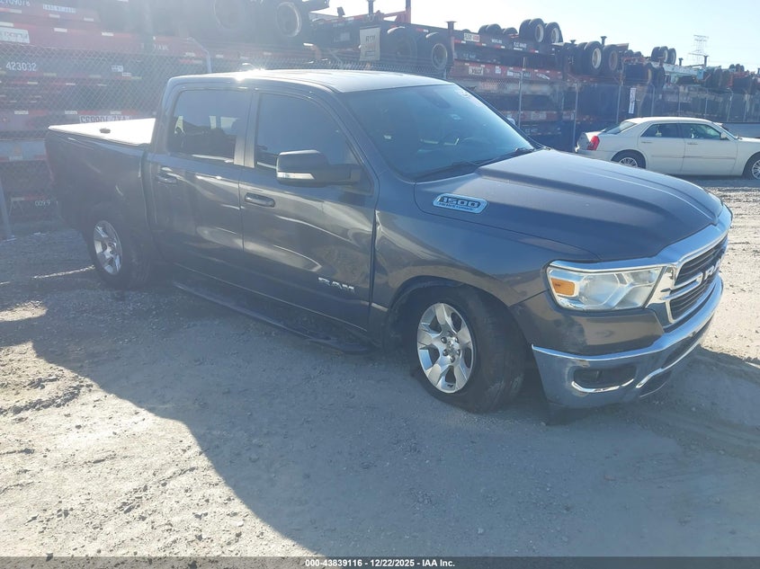 Vin: 1c6rreft3mn743523, lot: 44334608, ram 1500 big horn  4x2 5'7 box 2021 img_1