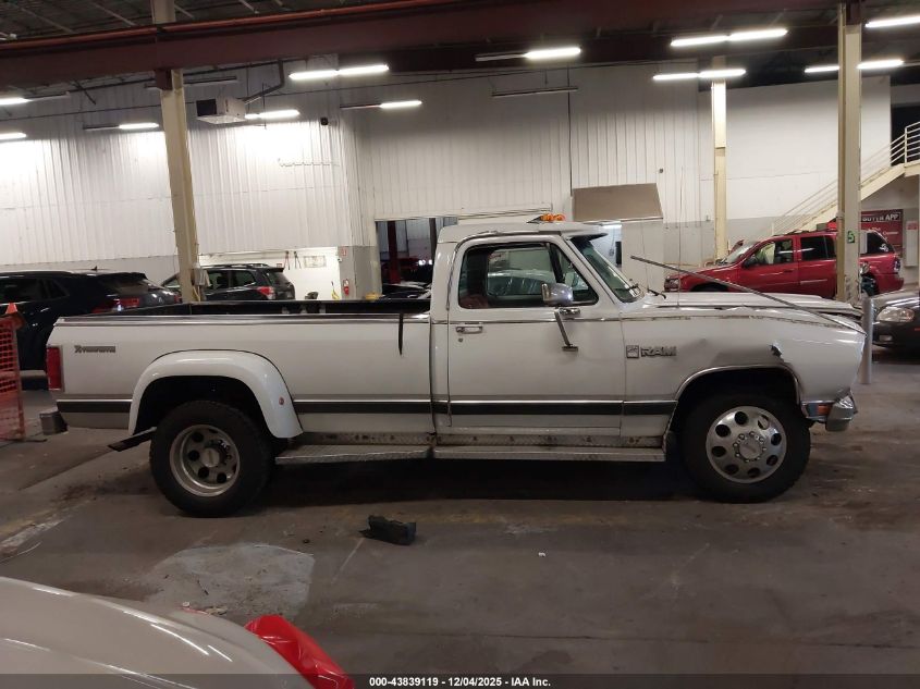 1985 Dodge D-Series D300/D350 VIN: 1B7MD34W5FS603576 Lot: 43839119