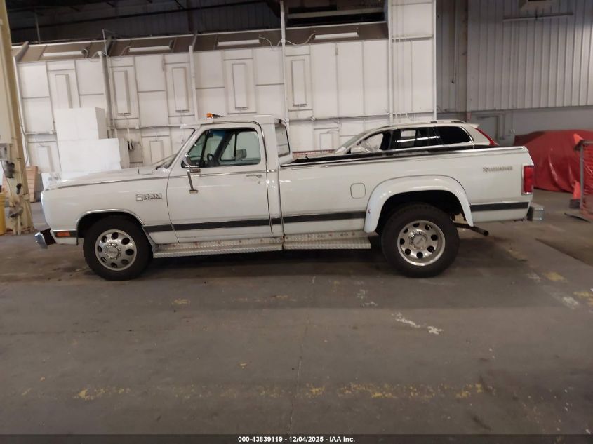 1985 Dodge D-Series D300/D350 VIN: 1B7MD34W5FS603576 Lot: 43839119