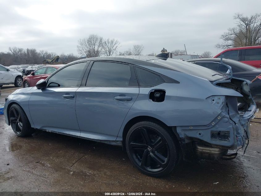 2021 Honda Accord Sport VIN: 1HGCV1F36MA040879 Lot: 43839124