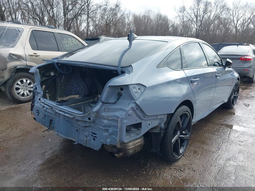 VIN 1HGCV1F36MA040879 2021 HONDA ACCORD SPORT