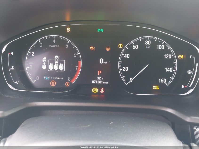 2021 Honda Accord Sport VIN: 1HGCV1F36MA040879 Lot: 43839124