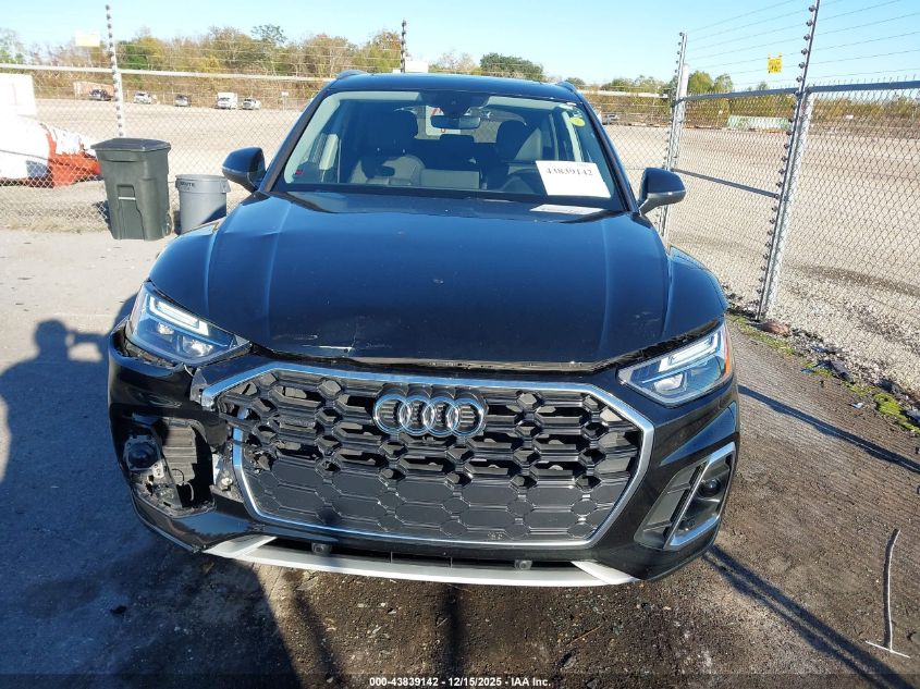 2023 Audi Q5 Premium 45 Tfsi S Line Quattro VIN: WA1GAAFY8P2123584 Lot: 43839142