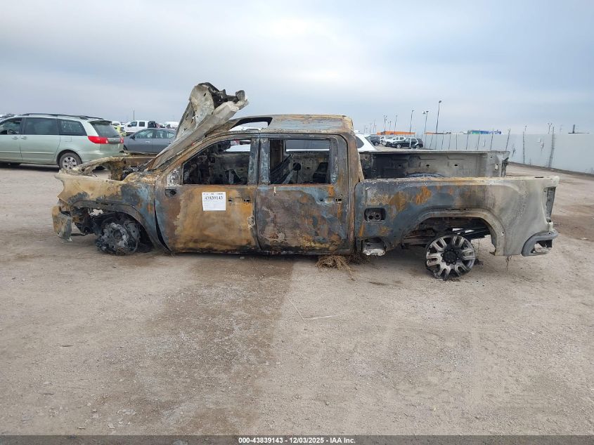 2021 GMC Sierra 3500Hd 4Wd Standard Bed At4 VIN: 1GT49VEY2MF176554 Lot: 43839143