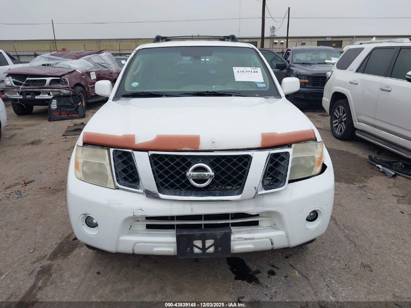 2009 Nissan Pathfinder Se VIN: 5N1AR18U89C615054 Lot: 43839148