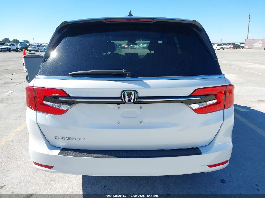 2024 Honda Odyssey Ex-L VIN: 5FNRL6H64RB005050 Lot: 43839160
