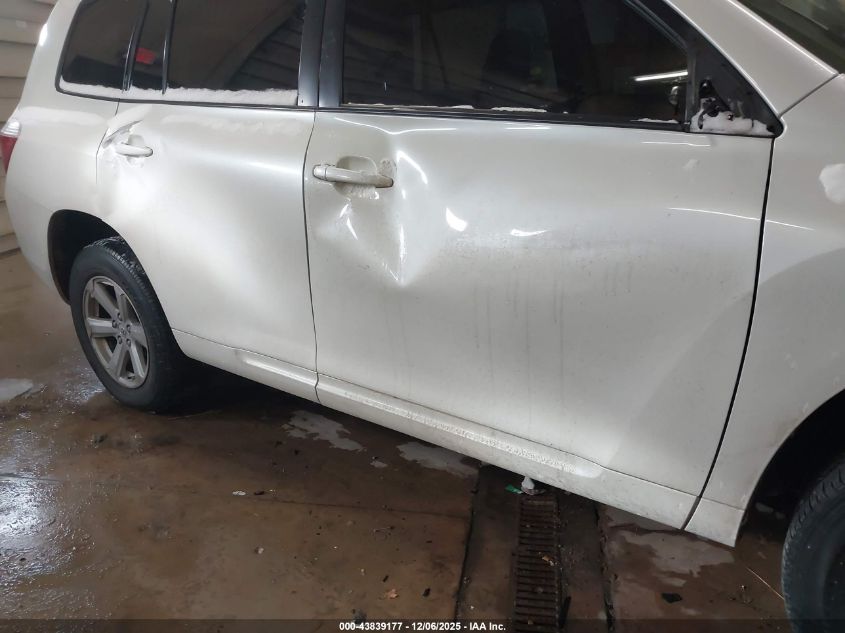 2008 Toyota Highlander VIN: JTEES41A182012846 Lot: 43839177