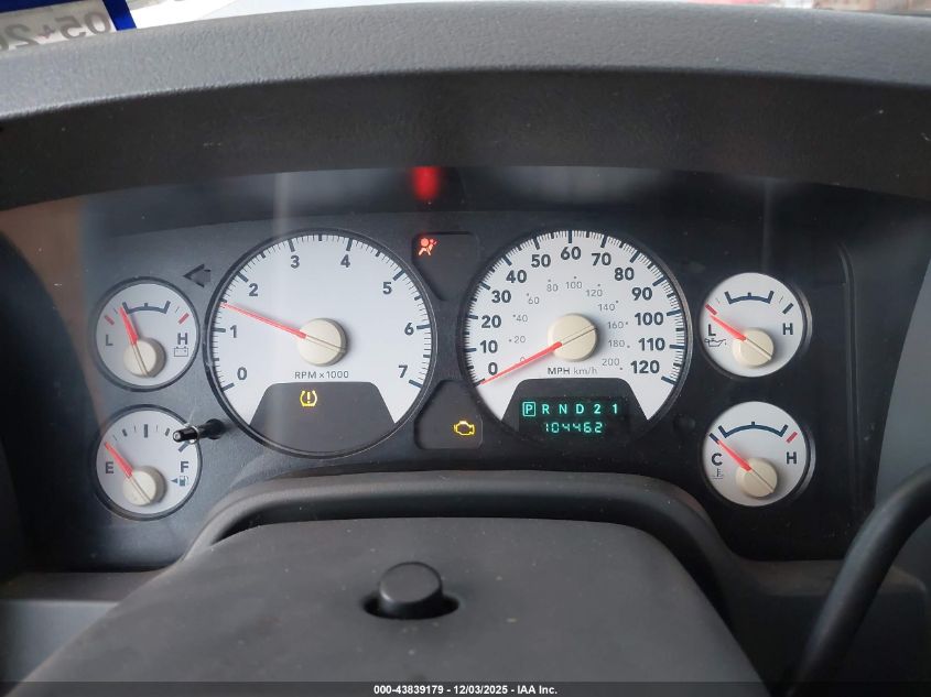 2008 Dodge Ram 1500 Slt VIN: 1D7HA18N48S523615 Lot: 43839179