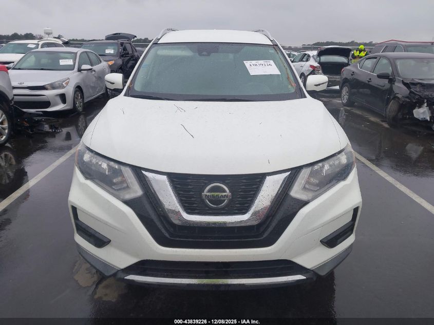 2019 Nissan Rogue Sv VIN: KNMAT2MT4KP540893 Lot: 43839226