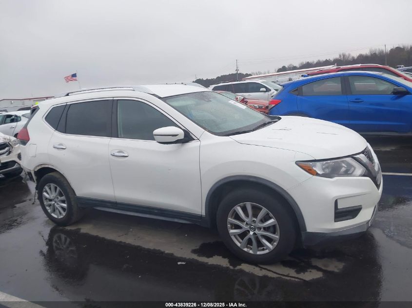 2019 Nissan Rogue Sv VIN: KNMAT2MT4KP540893 Lot: 43839226