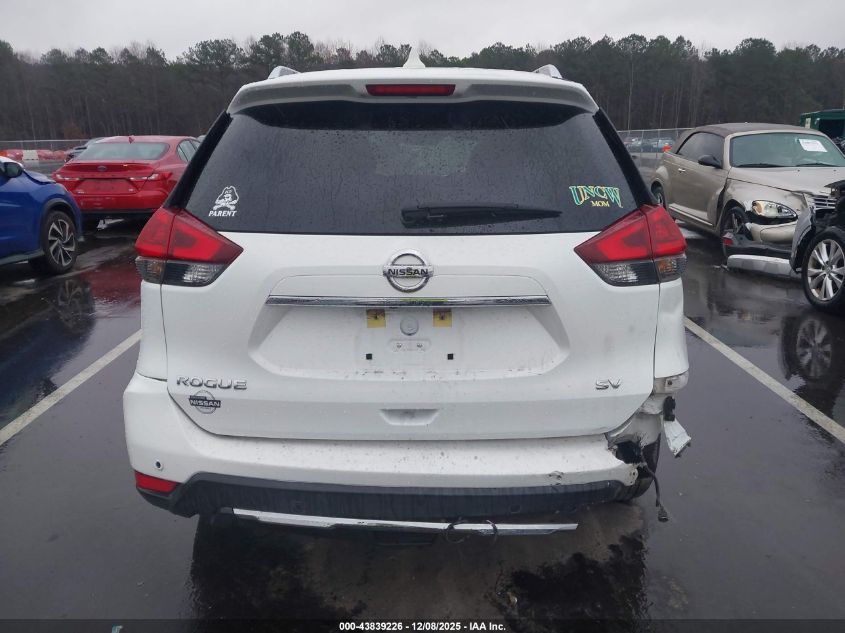 2019 Nissan Rogue Sv VIN: KNMAT2MT4KP540893 Lot: 43839226