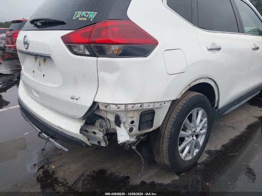 2019 Nissan Rogue Sv VIN: KNMAT2MT4KP540893 Lot: 43839226