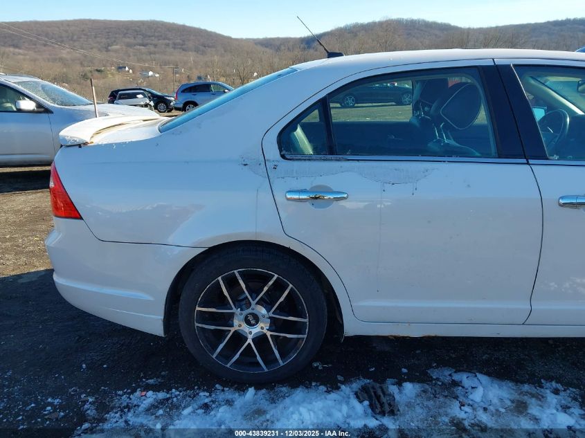 2012 Ford Fusion Sel VIN: 3FAHP0JG4CR344435 Lot: 43839231