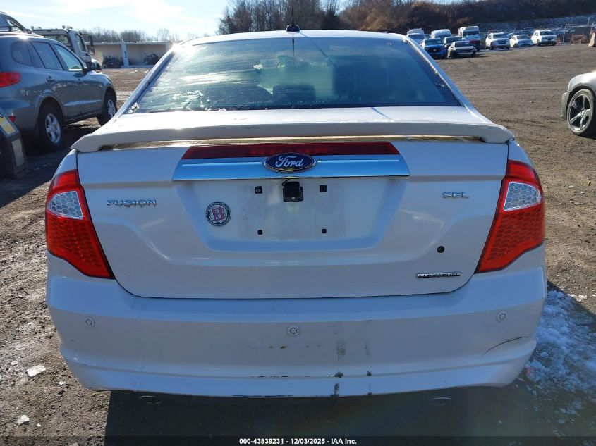 2012 Ford Fusion Sel VIN: 3FAHP0JG4CR344435 Lot: 43839231