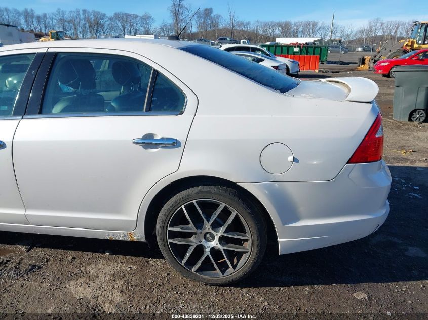 2012 Ford Fusion Sel VIN: 3FAHP0JG4CR344435 Lot: 43839231
