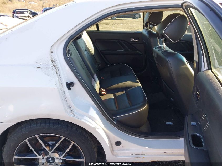 2012 Ford Fusion Sel VIN: 3FAHP0JG4CR344435 Lot: 43839231