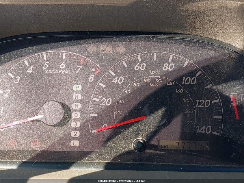 2005 Toyota Camry Xle V6 VIN: 4T1BF30K25U618099 Lot: 43839260