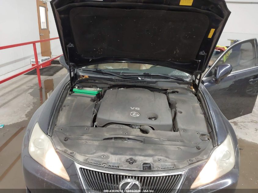 2007 Lexus Is 250 VIN: JTHBK262575026015 Lot: 43839274