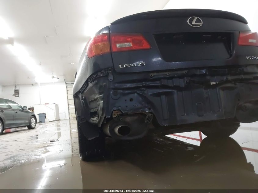 2007 Lexus Is 250 VIN: JTHBK262575026015 Lot: 43839274
