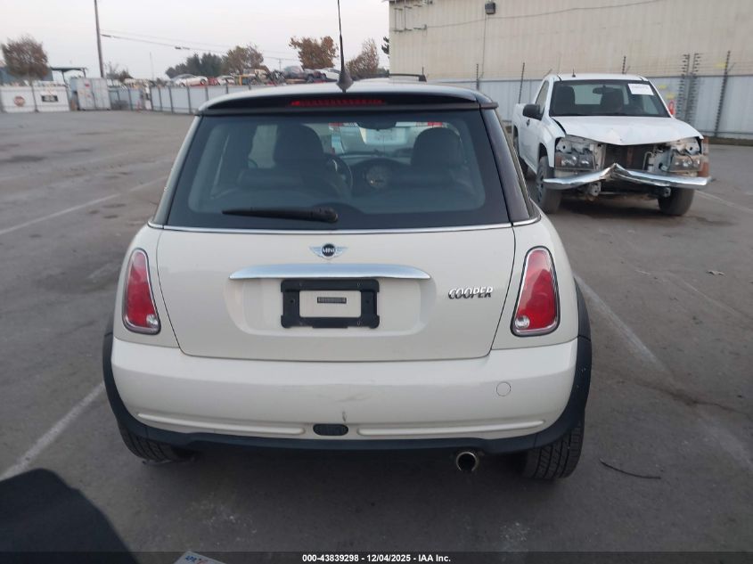 2005 Mini Cooper VIN: WMWRC33595TJ69198 Lot: 43839298