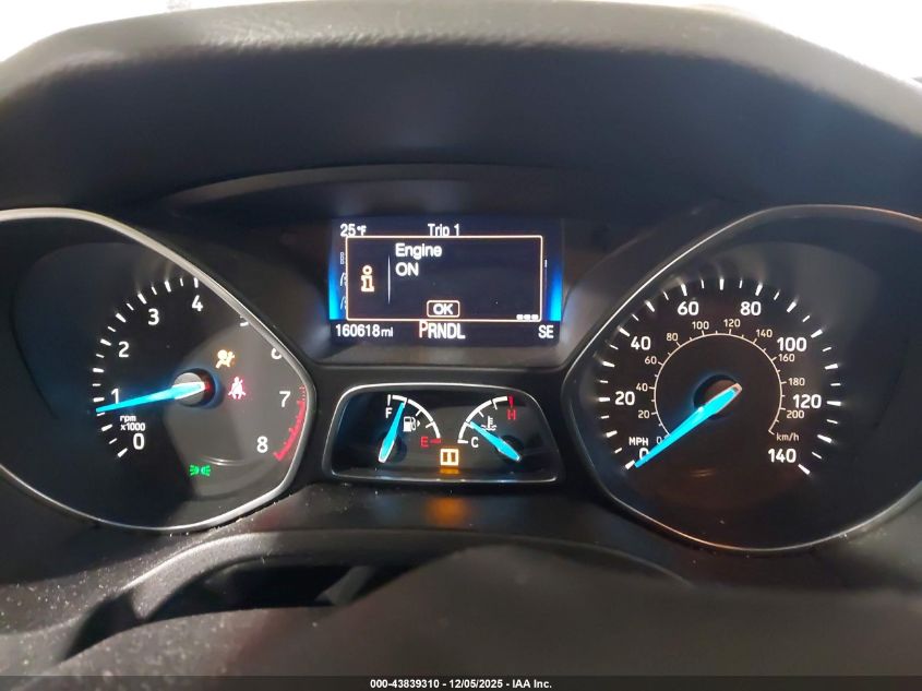 2015 Ford Focus Se VIN: 1FADP3F28FL348570 Lot: 43839310