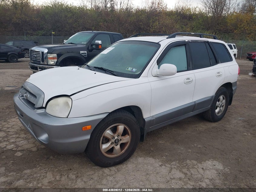 KM8SC13E06U040346 2006 HYUNDAI SANTA FE photo no. 2
