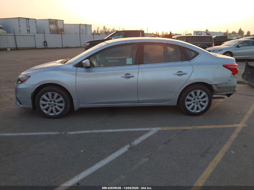 2016 Nissan Sentra S VIN: 3N1AB7AP4GY259788 Lot: 43839326