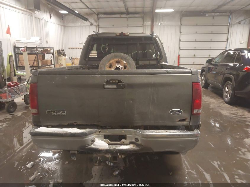 2002 Ford F-250 VIN: 1FTNX21L02EC65870 Lot: 43839334